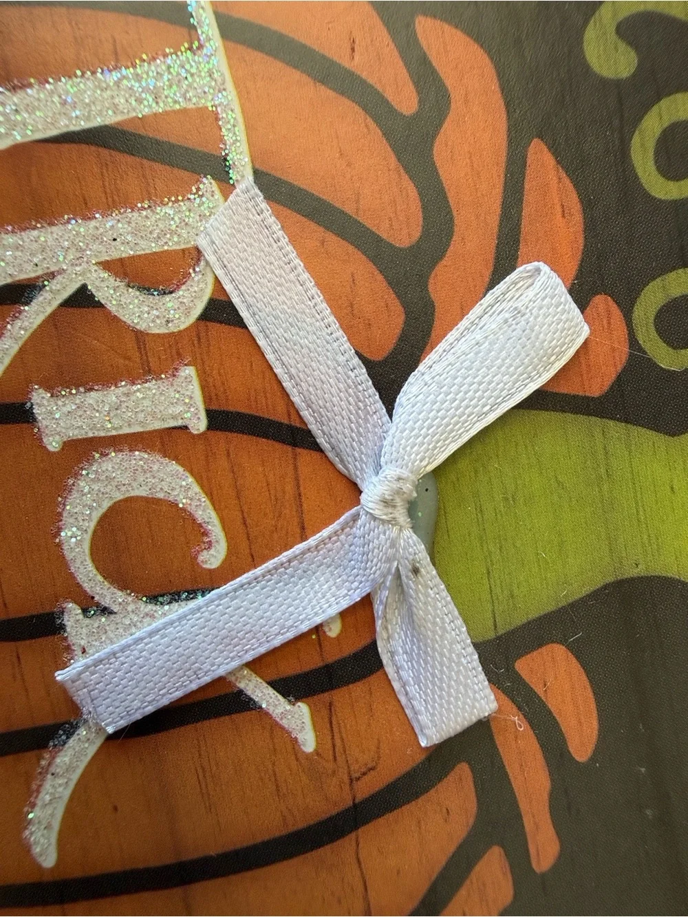 Hobby Lobby Orange & Green Pumpkin 'Trick or Treat' Wall Sign